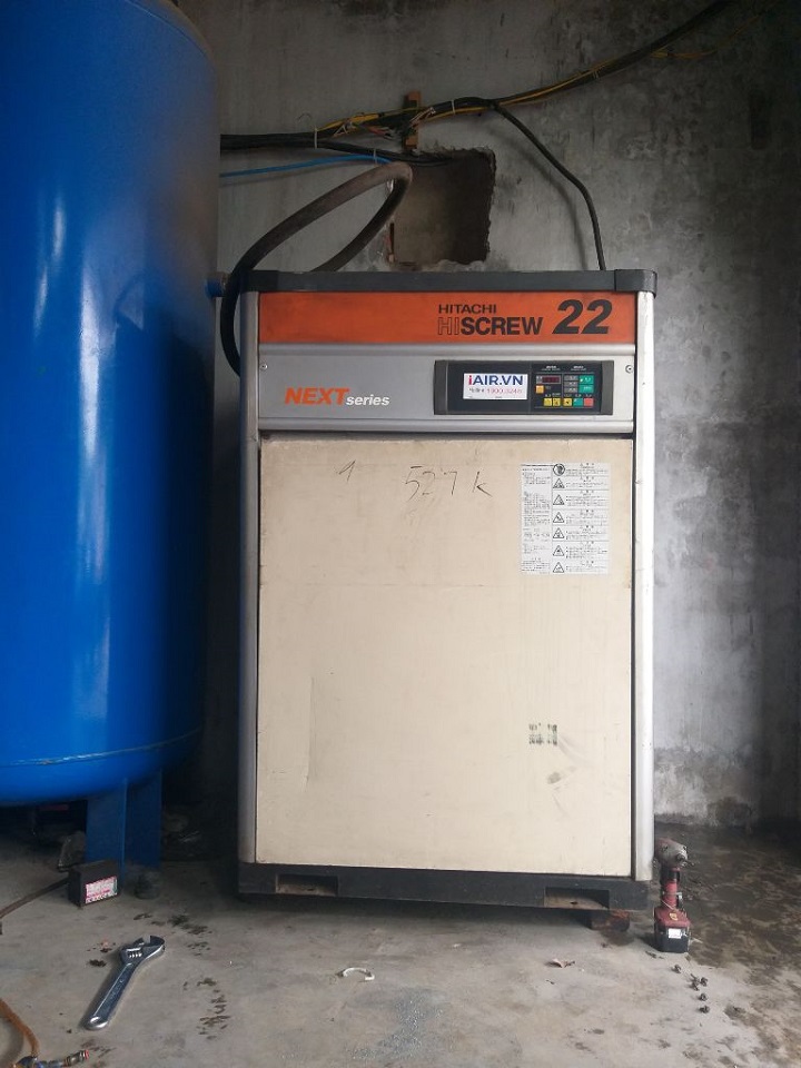ban may nen khi hitachi 22kw next series cu tai thuan thanh bac ninh X3EH