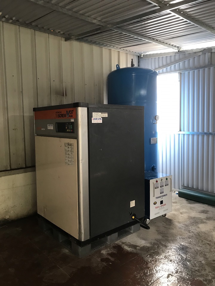 ban may nen khi hitachi 37kw next series cu tai kcn quang minh ha noi zhGG