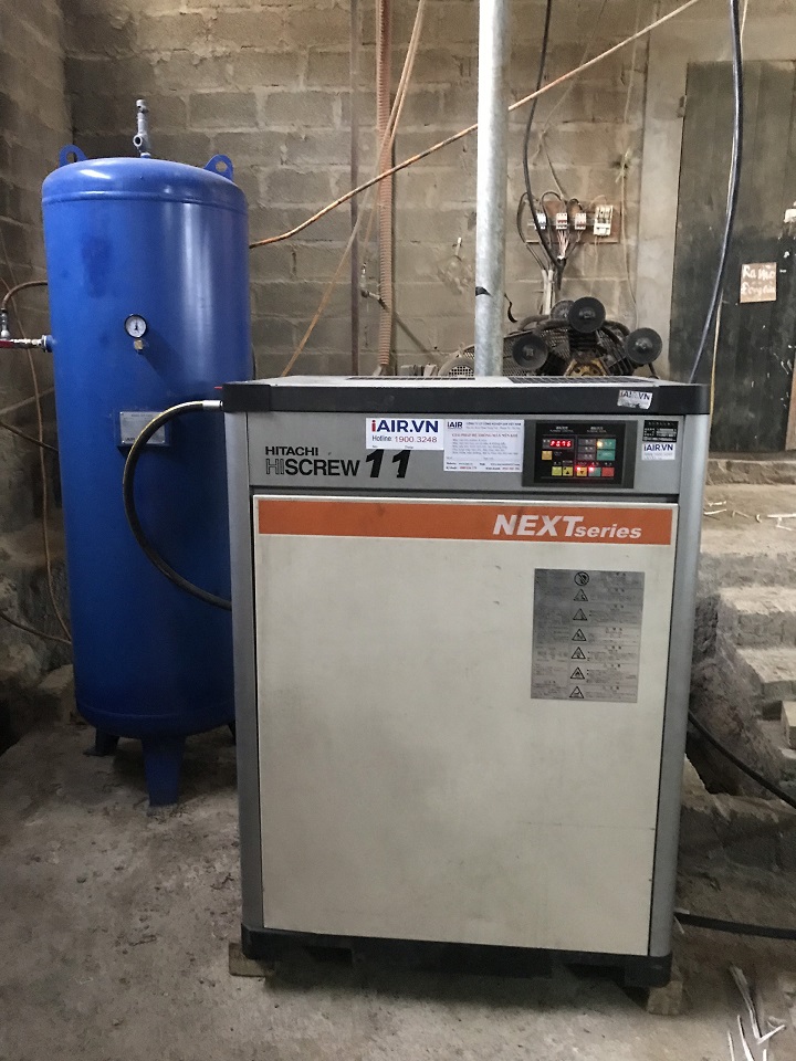 bộ máy nén khí hitachi hiscrew 11kw next series