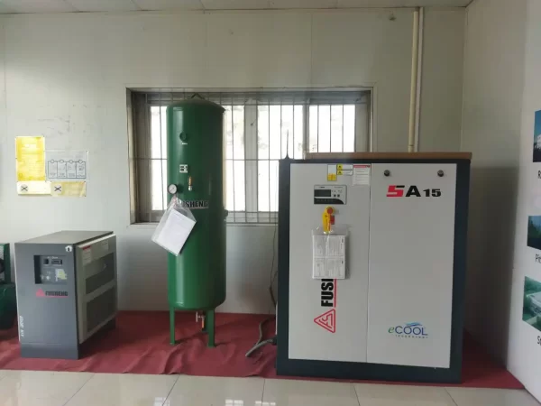 Máy nén khí trục vít Fusheng 15kw SA15 13 Máy nén khí trục vít Fusheng SA15